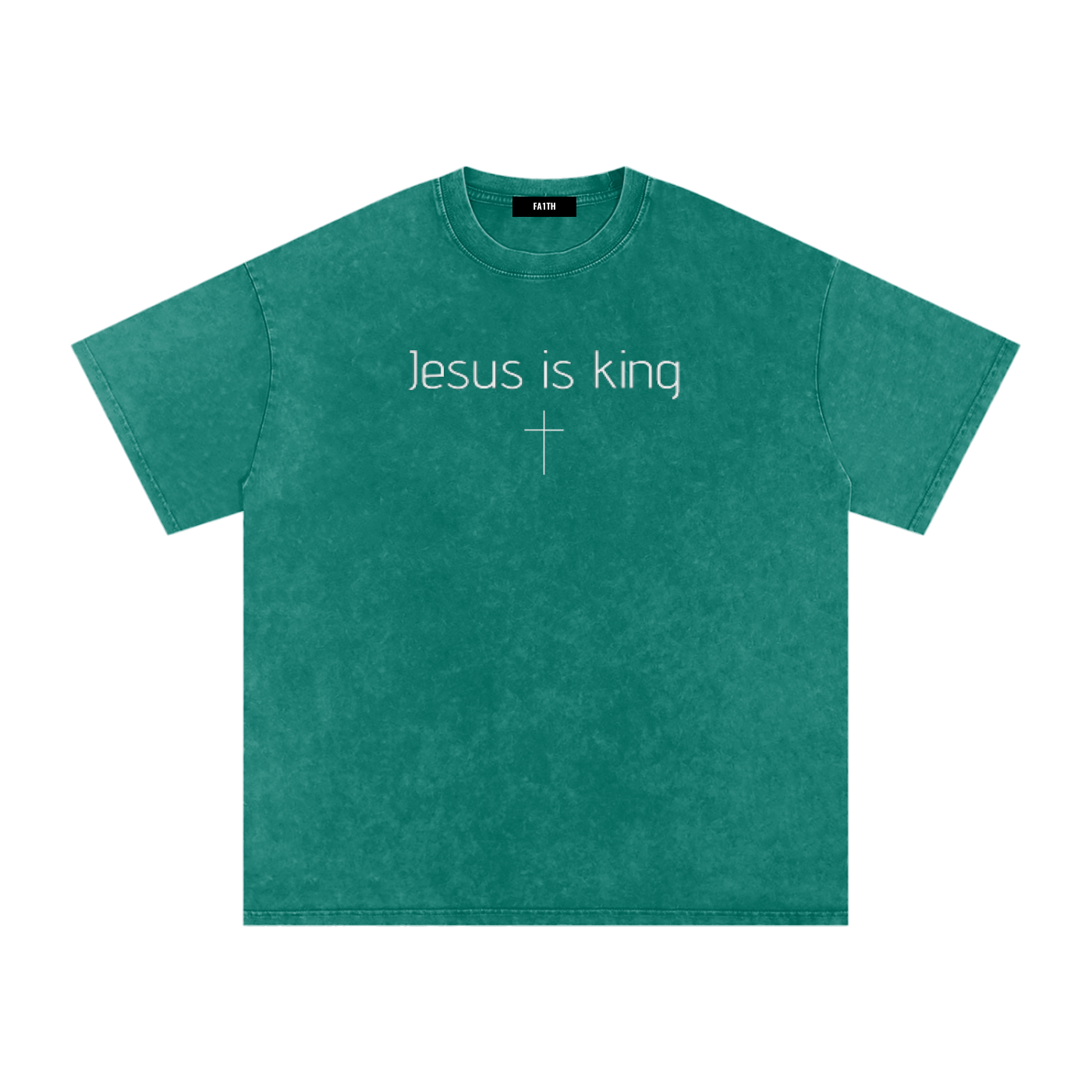 Jesus is king Oversized Cotton T-Shirt