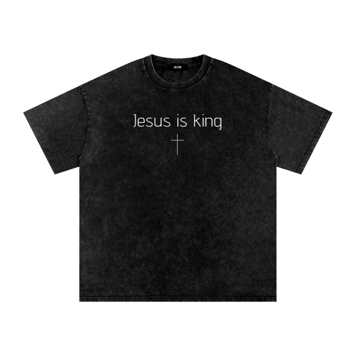 Jesus is king Oversized Cotton T-Shirt