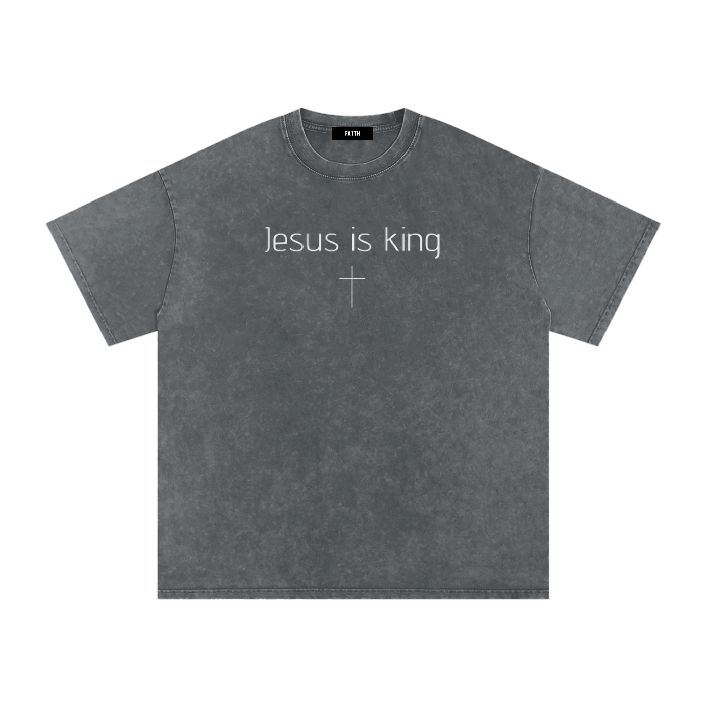 Jesus is king Oversized Cotton T-Shirt