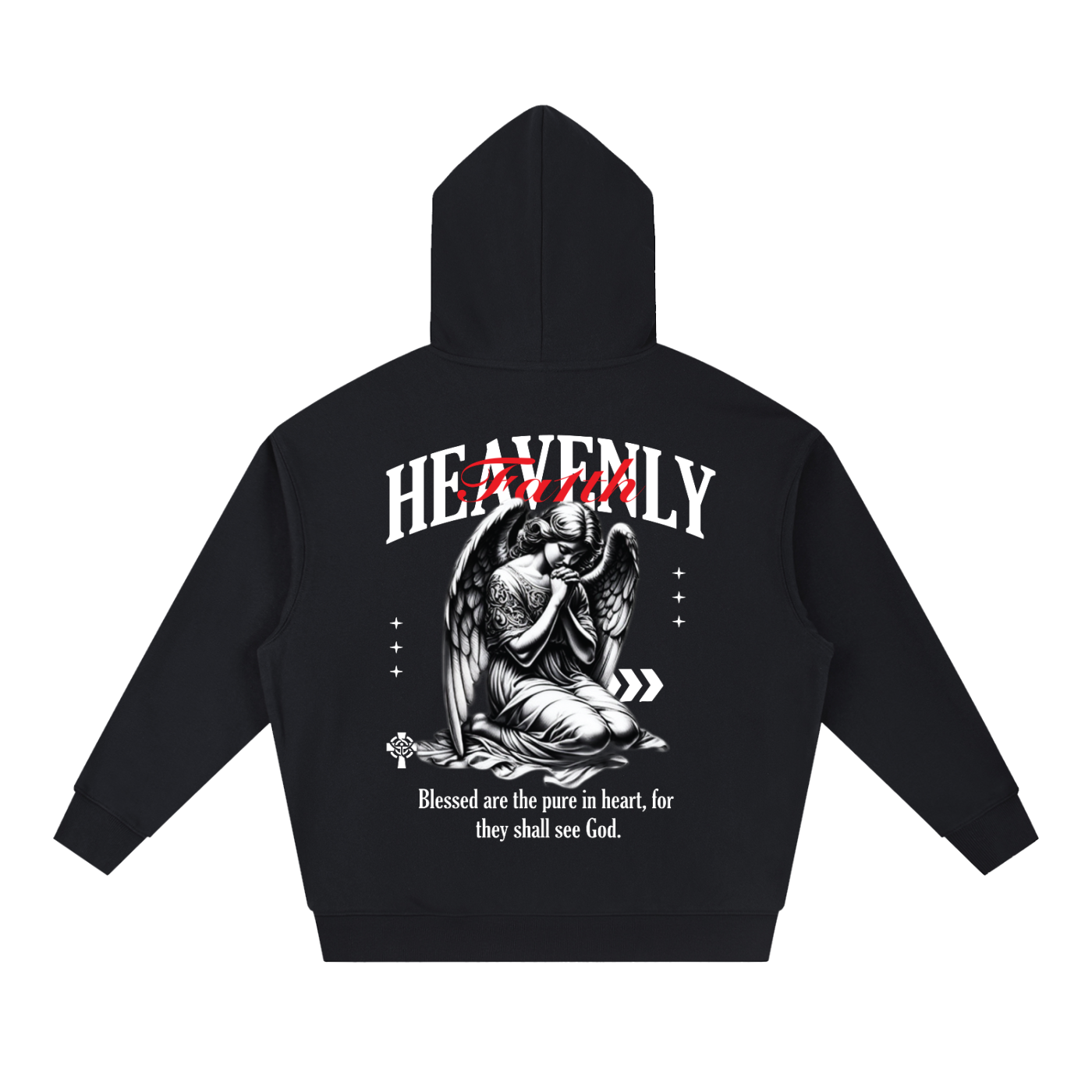 Fa1th™ Heavenly Heavyweight Drop-Shoulder Hoodie