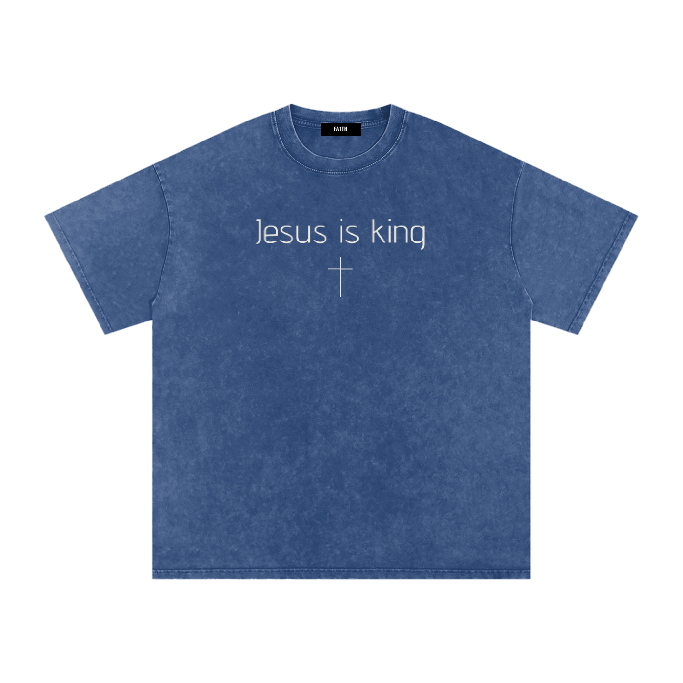 Jesus is king Oversized Cotton T-Shirt