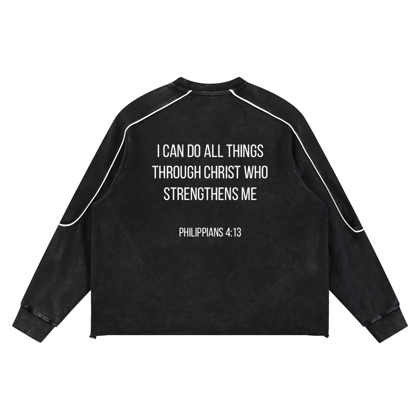 Sanctified Crest Central Cross Sweatshirt