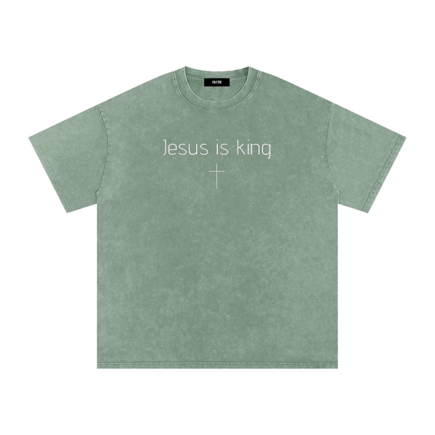 Jesus is king Oversized Cotton T-Shirt