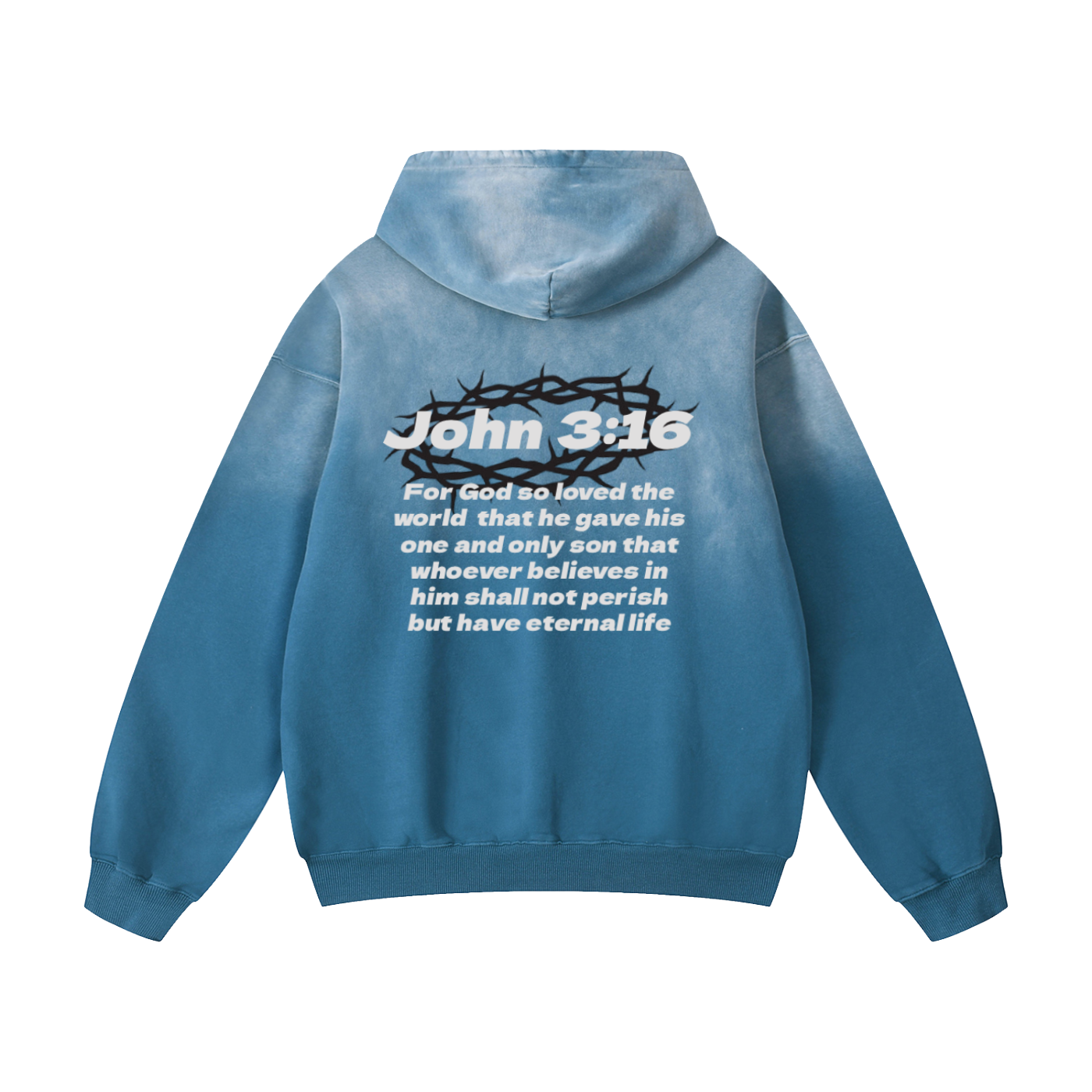 John 316 Sunfade Oversized Hoodie