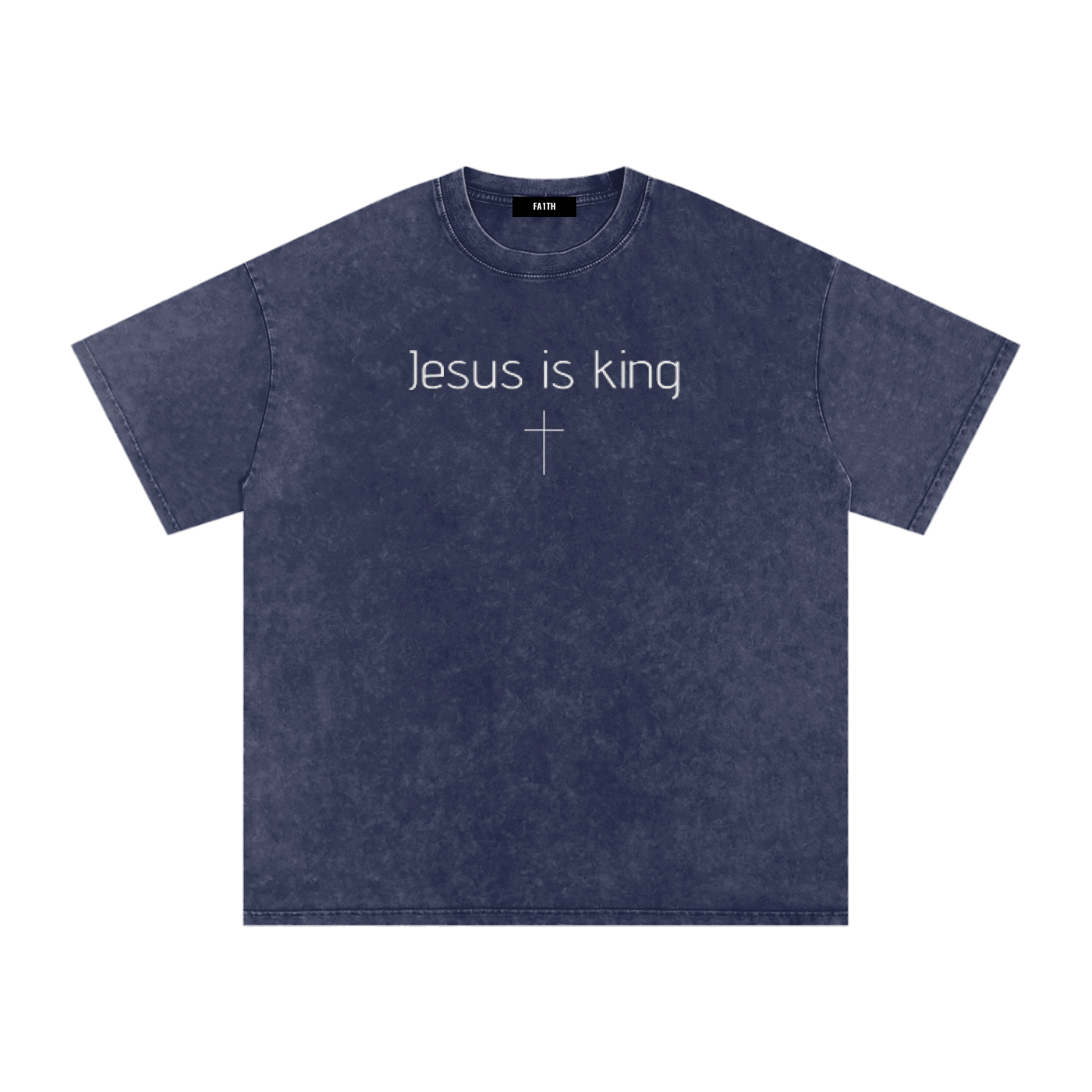 Jesus is king Oversized Cotton T-Shirt