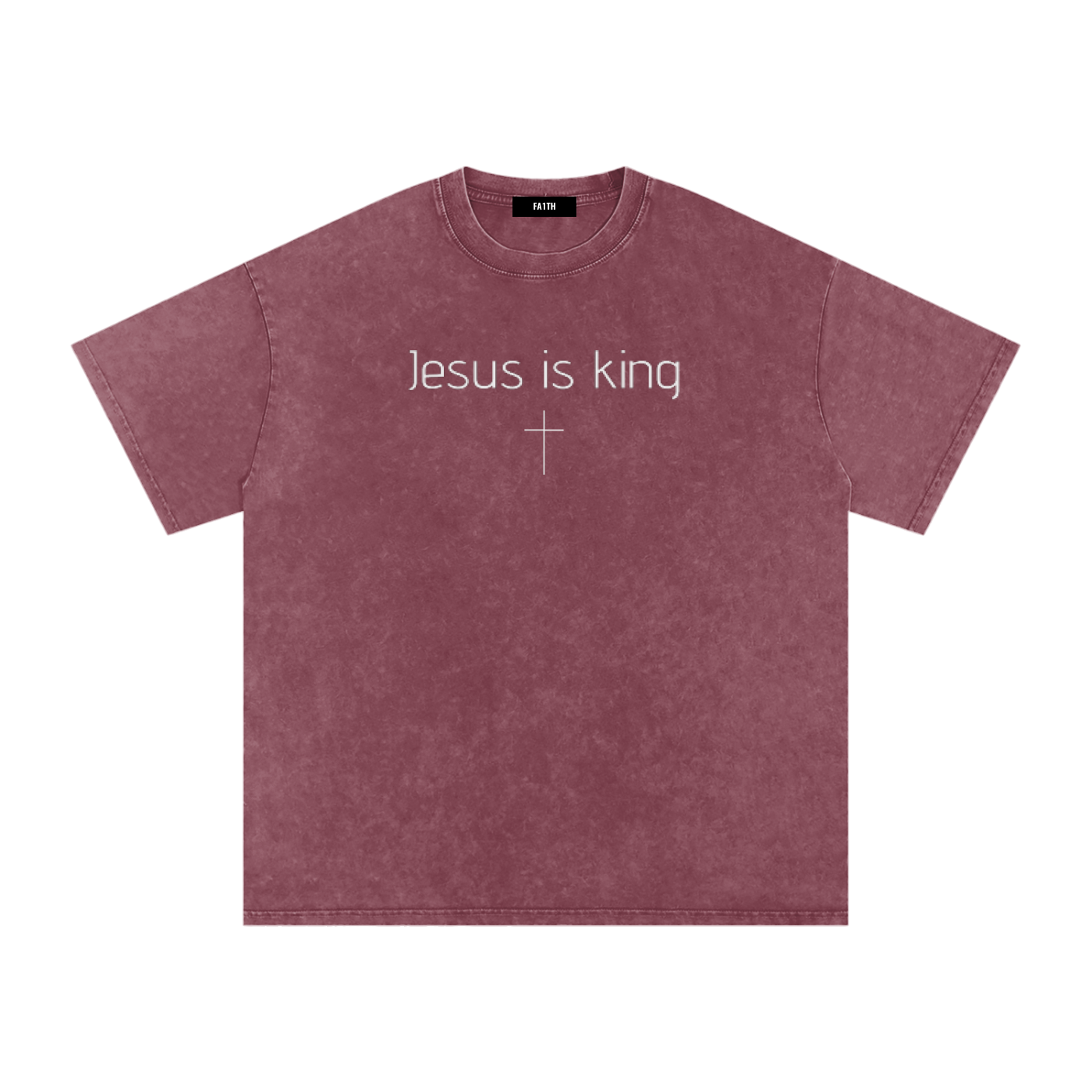 Jesus is king Oversized Cotton T-Shirt