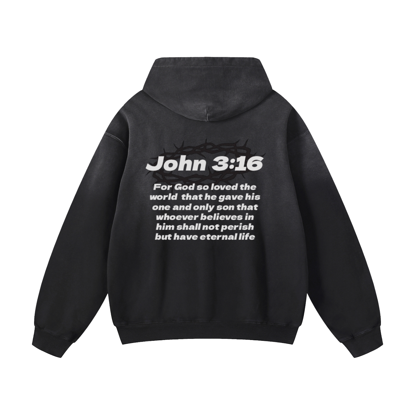 John 316 Sunfade Oversized Hoodie